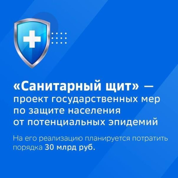 Национальный проект "Санитарный щит".